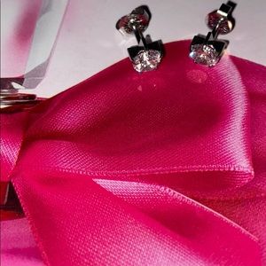 🎀 stainless steel stud earrings